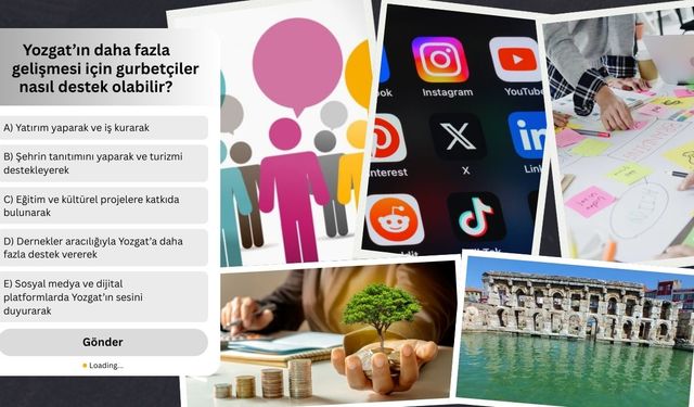 Yozgat’ın daha fazla gelişmesi için gurbetçiler nasıl destek olabilir?