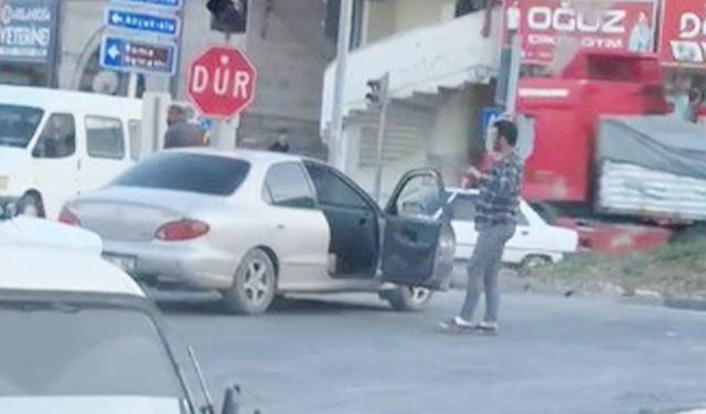 Yozgat'ta alkol aldı, aracından indi, dans etti! Şaşkın sürücü herkesi hayrete düşürdü