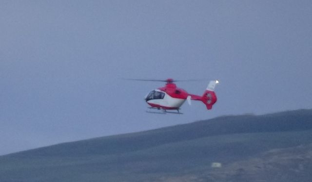 Ambulans Helikopter 10 Günlük Bebek İçin Havalandı