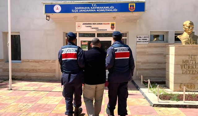 Yozgat'ta aranan şahsı Jandarma yakaladı