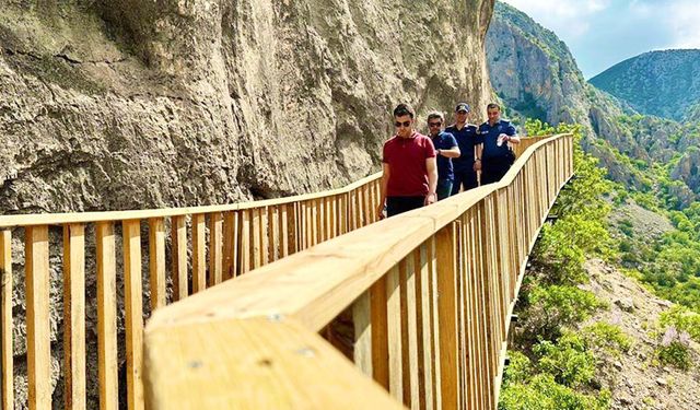 Aydıncık Kazankaya Kanyonu Turizme Hazırlanıyor!