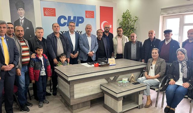 CHP Yozgat İl Başkanı Abdullah Yaşar İlçelerde Vatandaşlarla Buluşuyor