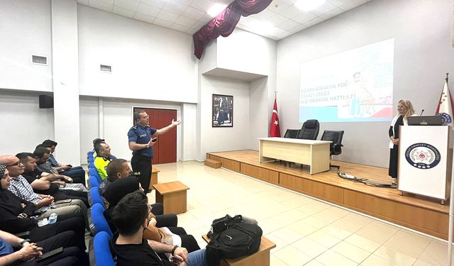 Yozgat Emniyet Müdürlüğü Personeline Sigara Bırakma Semineri