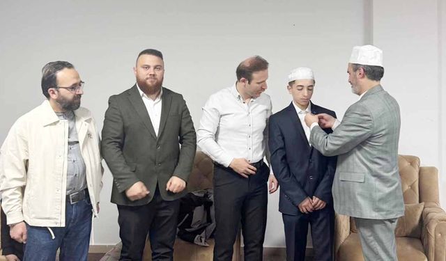 Yozgatlı gençten büyük başarı: Üç Ayda Hafız Oldu