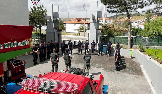 Yozgat’ta Orman Yangınlarıyla Mücadele Eğitimi!