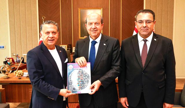 KGK Başkanı Dim’den Cumhurbaşkanı Tatar’a Ziyaret