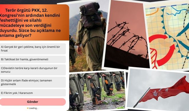 Terör örgütü PKK,  silahlı mücadeleye son verdiğini duyurdu. Sizce bu açıklama ne anlama geliyor?