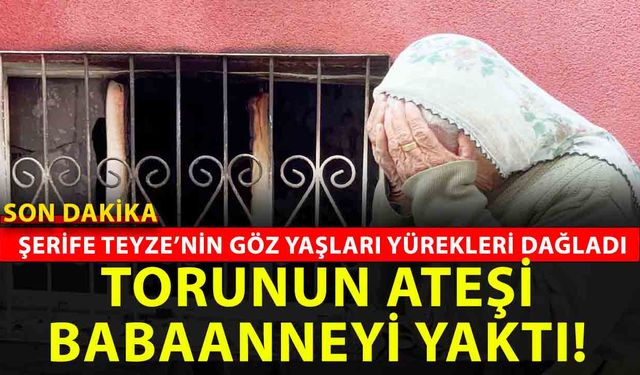 Yozgat'ta 16 yaşındaki çocuğun ateşle oyunu böyle ağlattı! Yüreklerin ağladığı anlar!