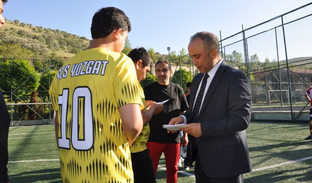 Yozgat'ta Futbol Turnuvası Finalle Taçlandı