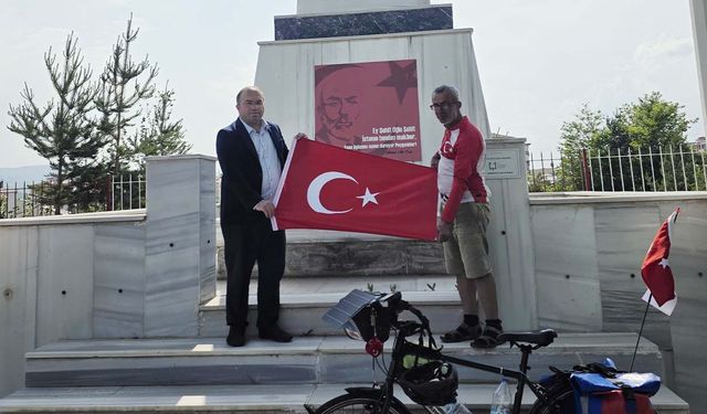 İzmir’den Yozgat’a Oradan Nene Hatun’a Pedal Çevirdi!