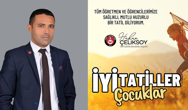 Yurt Eğitim Sen Genel Başkanı Hakan Çeliksoy: Okullarda Eşitsizlik Derinleşiyor