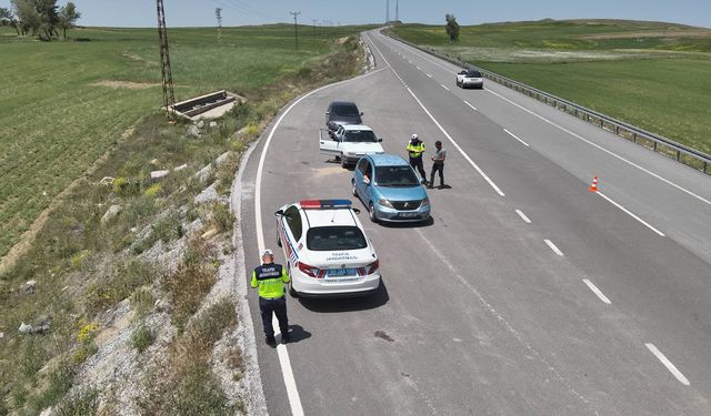 Yozgat'ta hem havadan hem karadan denetim