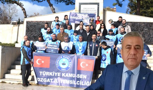 Türk Eğitim-Sen Yozgat Şube Başkanı Mahmut Sunay Kabayel: 33 Yıldır Aynı İnanç Aynı Duruş!
