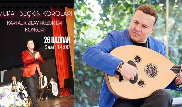 Ünlü sanatçı Murat Seçkin’den Huzur Evi Sakinlerine Müzikal Sürpriz