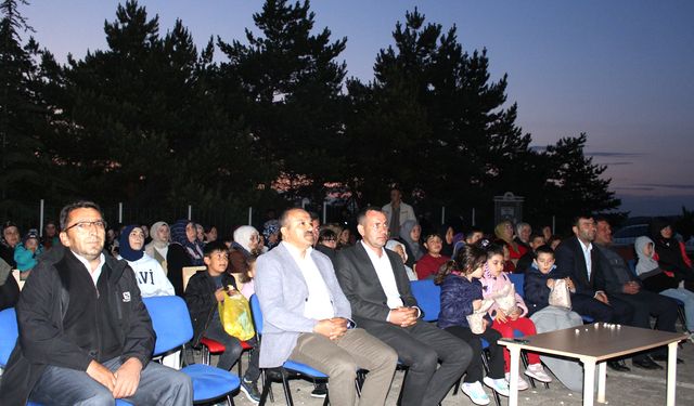 Saraykent'te Açık Hava Sinema Etkinliği İlgi Gördü