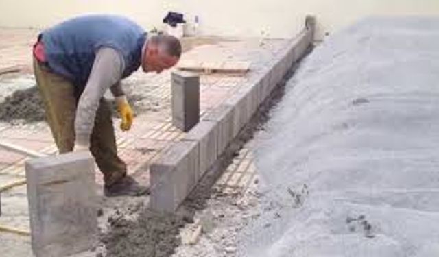 NORMAL ÇİMENTOLU BUHAR KÜRLÜ BETON BORDÜR DÖŞENMESİ 2025/1