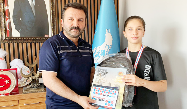 Yozgat’ın Parlayan Yıldızına Ülkü Ocakları Yozgat İl Başkanı’ndan Destek