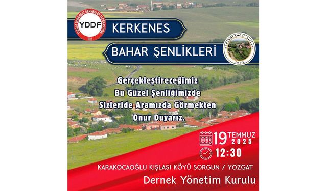 Yozgat'ta Kerkenes Bahar Şenlikleri Başlıyor