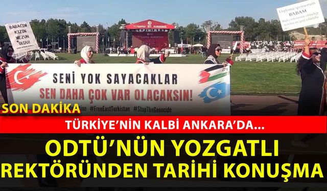 ODTÜ'nün Yozgatlı rektöründen dünyaya mesaj!