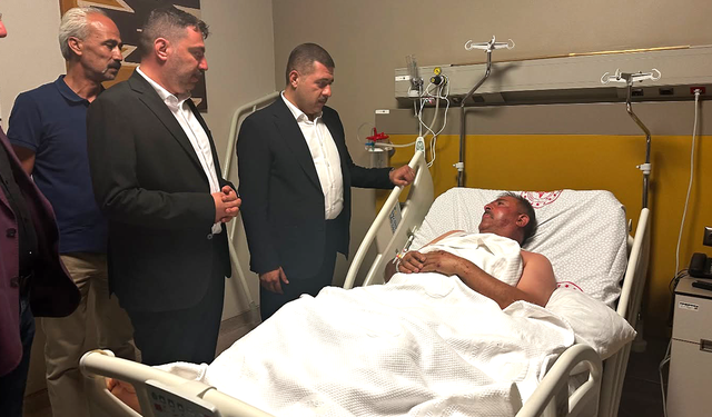 MHP Yozgat Milletvekili Sedef’ten Yenifakılı Belediye Başkan Yardımcısı Sayim Dağ’a Ziyaret