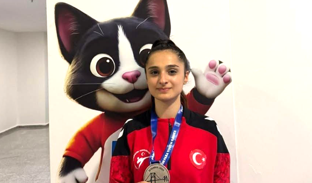 Yerköylü Sporcu Tuana Çelik Avrupa İkincisi oldu