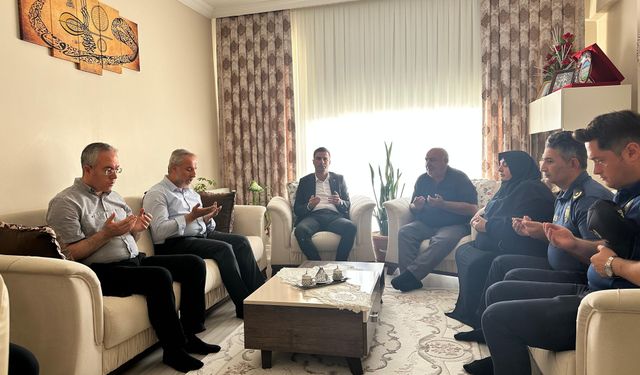 Yozgat Sarıkaya’da Şehit Ailesine Anlamlı Ziyaret