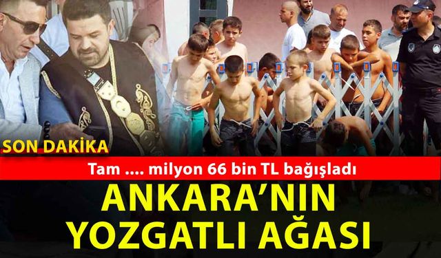 Ankara güreşlerinin ağası Yozgatlı iş insanı oldu: Taha Akgül Karakucak Güreşleri’nde 66 nidaları