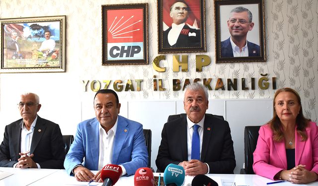 CHP Yozgat’ta Basınla Buluştu: Halkın Sorunları Dinleniyor