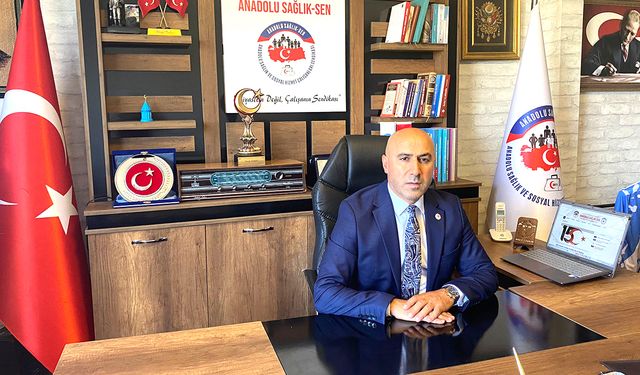 Anadolu Sağlık Sen Genel Başkanı Necip Taşkın: Memur ve Emekliler Can Çekişiyor