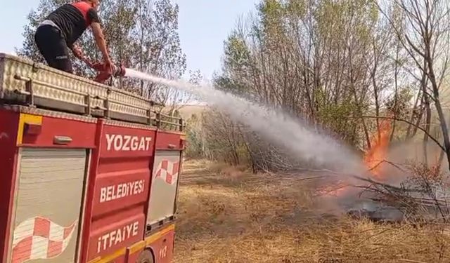 Yozgat’ta Peş Peşe Çıkan Yangınlar Korkuttu
