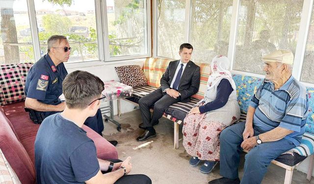 Şehit Ailelerine Vefa Ziyareti: Yenifakılı'da Duygulu Anlar