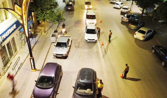 Yozgat Caddesi’nde Trafik Kontrolü: 18 Araca Para Cezası