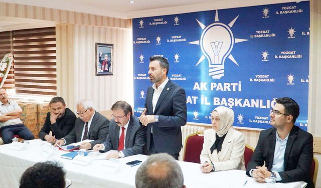 Yozgat’ta AK Parti Toplandı: Talepler Masada Çözümler Yolda