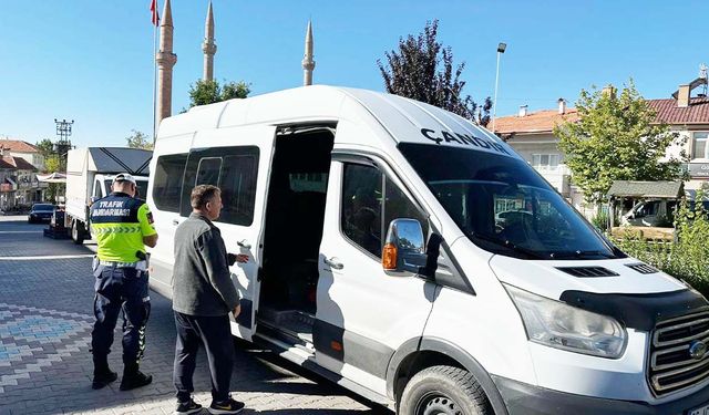 Boğazlıyan ve Kadışehri’nde Okul Servislerine Sıkı Denetim