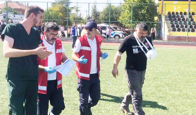 Yozgat’ta Parmağı Kopan Vatandaş İçin Ambulans Helikopter Seferber Oldu!