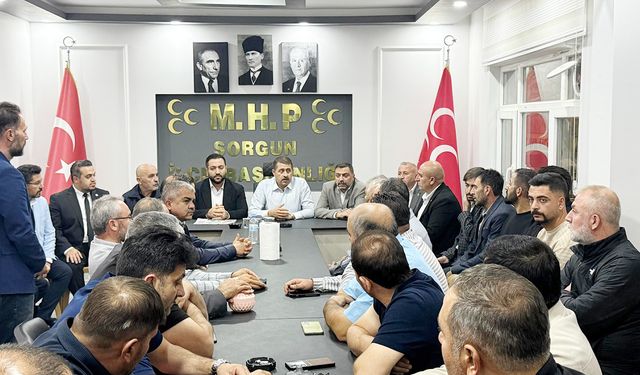 Milletvekili Ethem Sedef, MHP Sorgun Teşkilatıyla Bir Araya Geldi