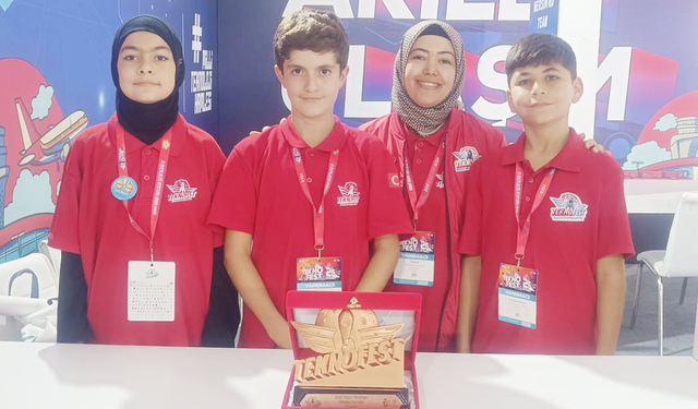 Yozgat’ın çocukları TEKNOFES’te üçüncü oldu!