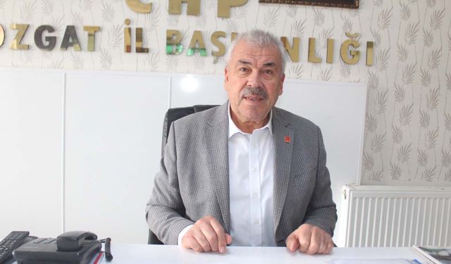 CHP Yozgat İl Başkanı Yaşar Kongre Sonrası Çamlık’a Konuştu: Emekli ve Asgari Ücretli Geçinemiyor, Çözüm CHP’de