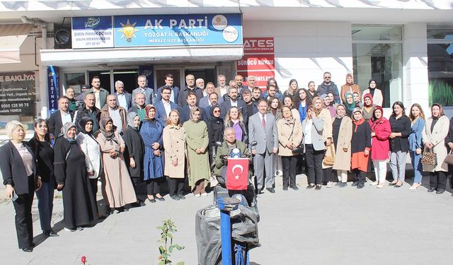 AK Parti Yozgat Kadın Kolları’nda Yeni Yönetim Göreve Başladı