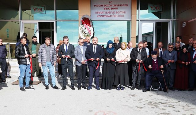 Yozgat Bozok Üniversitesi'nde Kıraat Eğitim Merkezi Hizmete Girdi