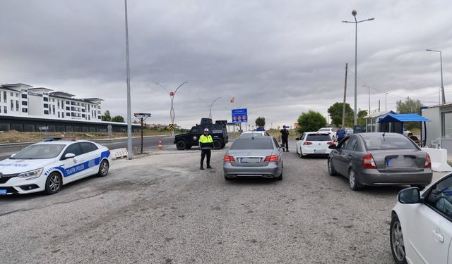 Yozgat’ta Huzur ve Güvenlik İçin Denetimler Aralıksız Sürüyor