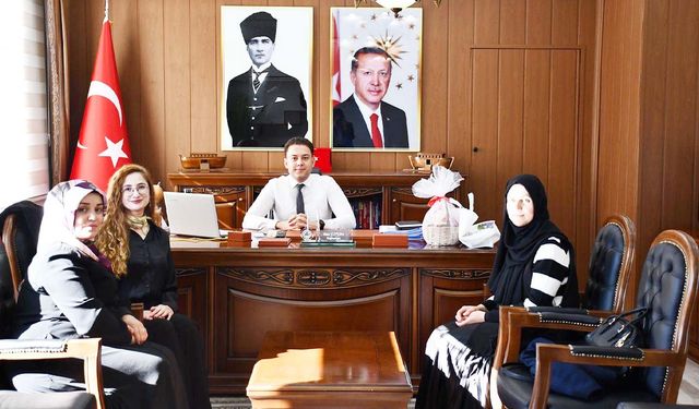 Saraykent’in Üreten Kadınları Kaymakam Makamında