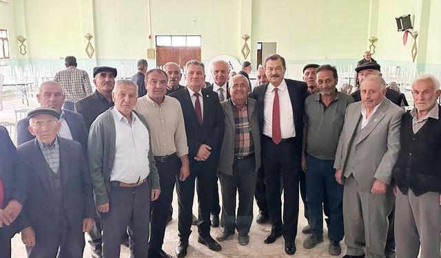 Lutfullah Kayalar memleketi Yozgat’ta her yeri karış karış geziyor