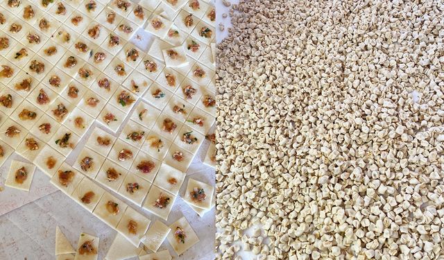 Çayıralan’a hamurlar etle buluştu, ortaya muhteşem lezzet çıktı!