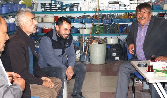 Saraykent'in Çalışkan Başkanı Vatandaşlarla Buluştu