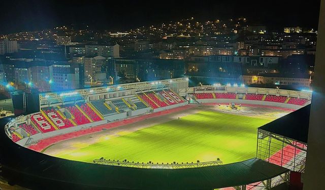 Yozgat Şehir Stadyumu’nun bu görüntüsü çok konuşulur!