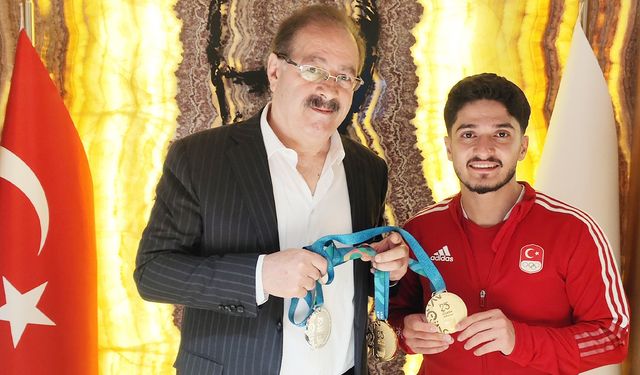 Akgül’den Milli Sporcuya Tebrik: Yozgat’ımızın gurur kaynağı!