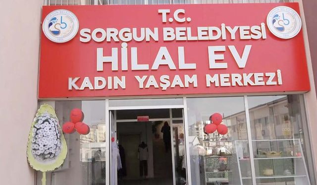 Sorgun’da Kadınlara Özel Üçüncü Hilal Ev Açıldı
