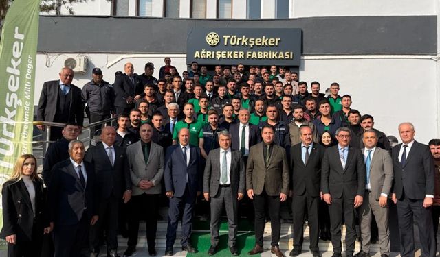 TÜRKŞEKER Yönetim Kurulu Başkanı Dr. Muhiddin Şahin’den Ağrı Ziyareti: Ağrı’nın Bereketini Büyütmeye Devam Edeceğiz