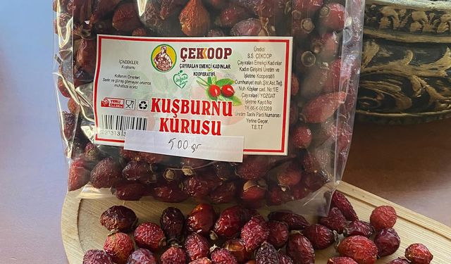 Çayıralan’ın Dağlarından Organik Kuşburnu Çayı